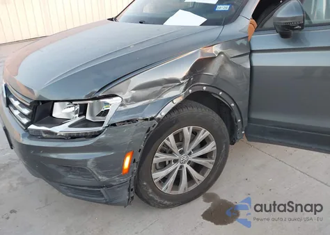 2019 Volkswagen Tiguan 2.0T S from USA, damaged, VIN 3VV1B7AX0KM062017